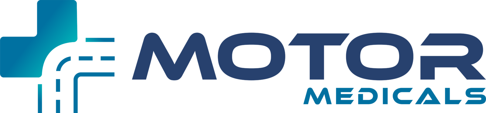 Motor Medicals Company Logo blue